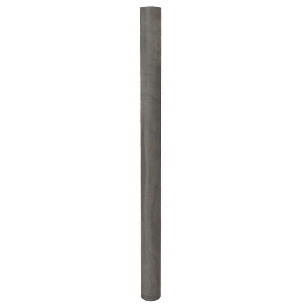 Malla mosquitera de acero inoxidable plateada 100x1000 cm vidaxl