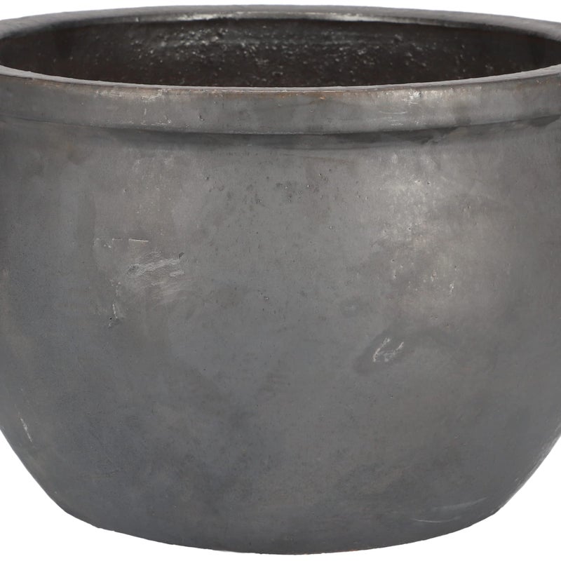 Donica doniczka turkus ogrodowa ceramiczna osłonka na kwiaty rośliny ⌀ 34cm - KOTARBAU