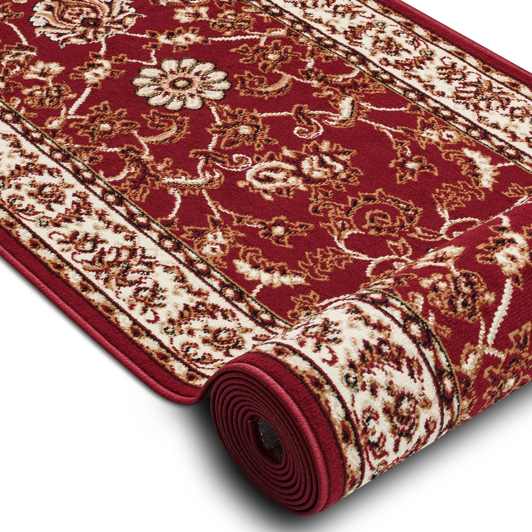 CHODNIK BCF MORAD Klasyk klasyczny bordo 70 cm 70x540 cm - 2