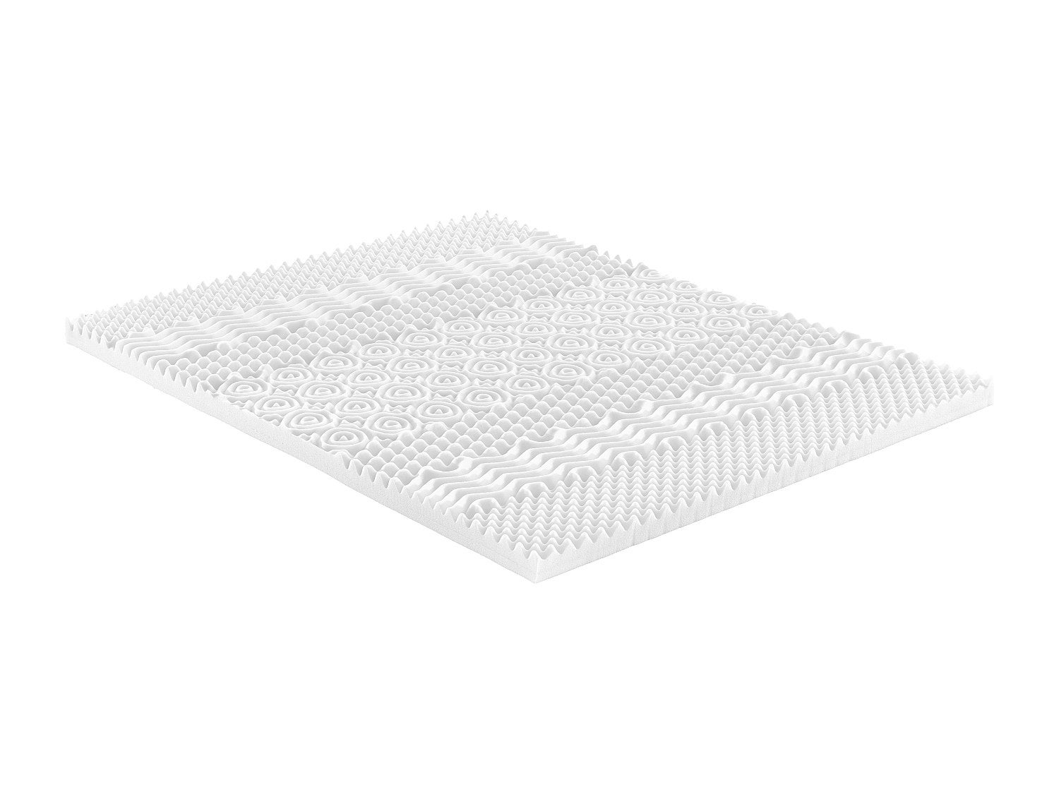 Surmatelas 160 x 200 cm mémoire de forme 7 zones ép.5cm - ARTISSA de YSMÉE - 2