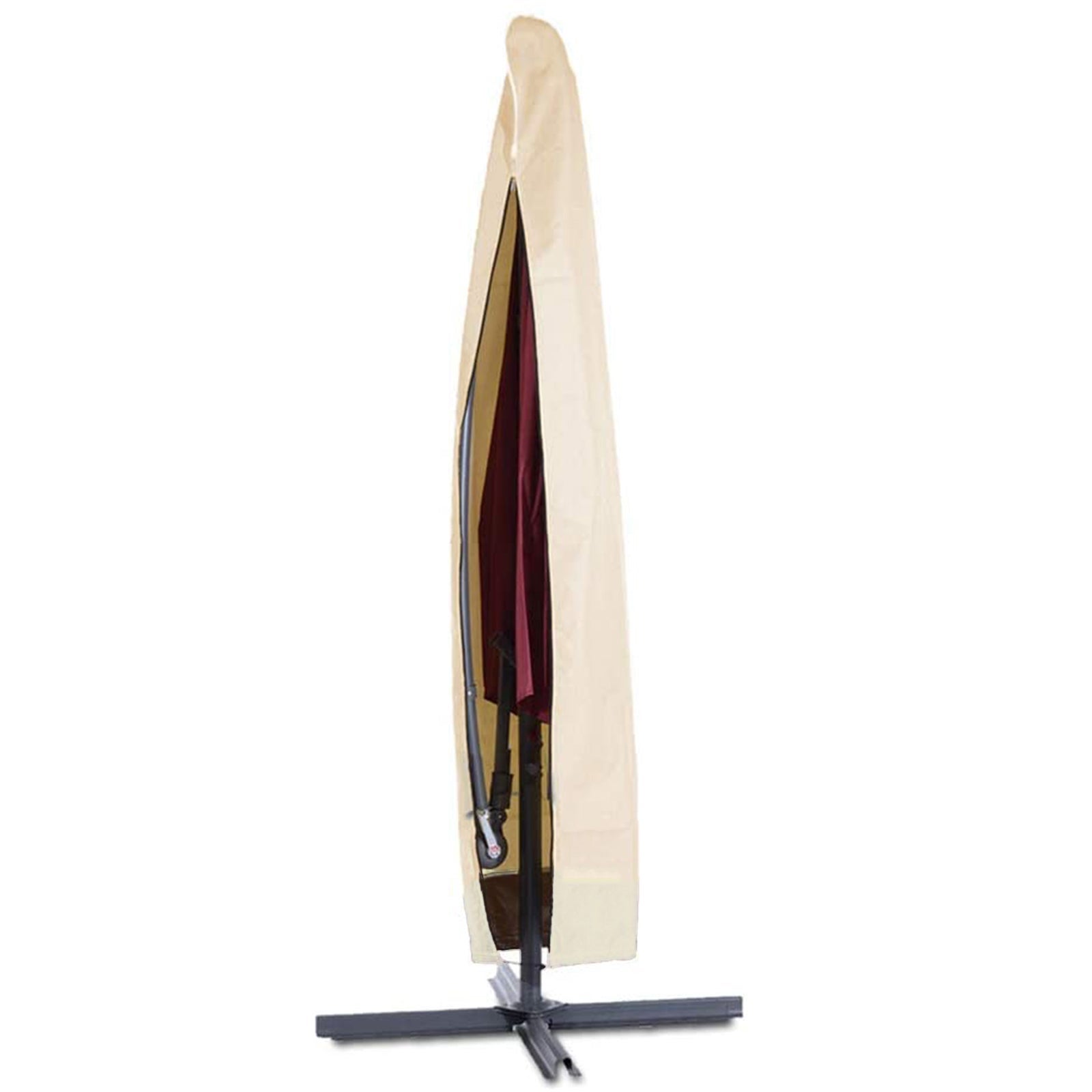 Copertura Per Ombrellone Bosmere Extra Large, Polietilene Resistente UV, Impermeabile, Verde, 190x96 Cm