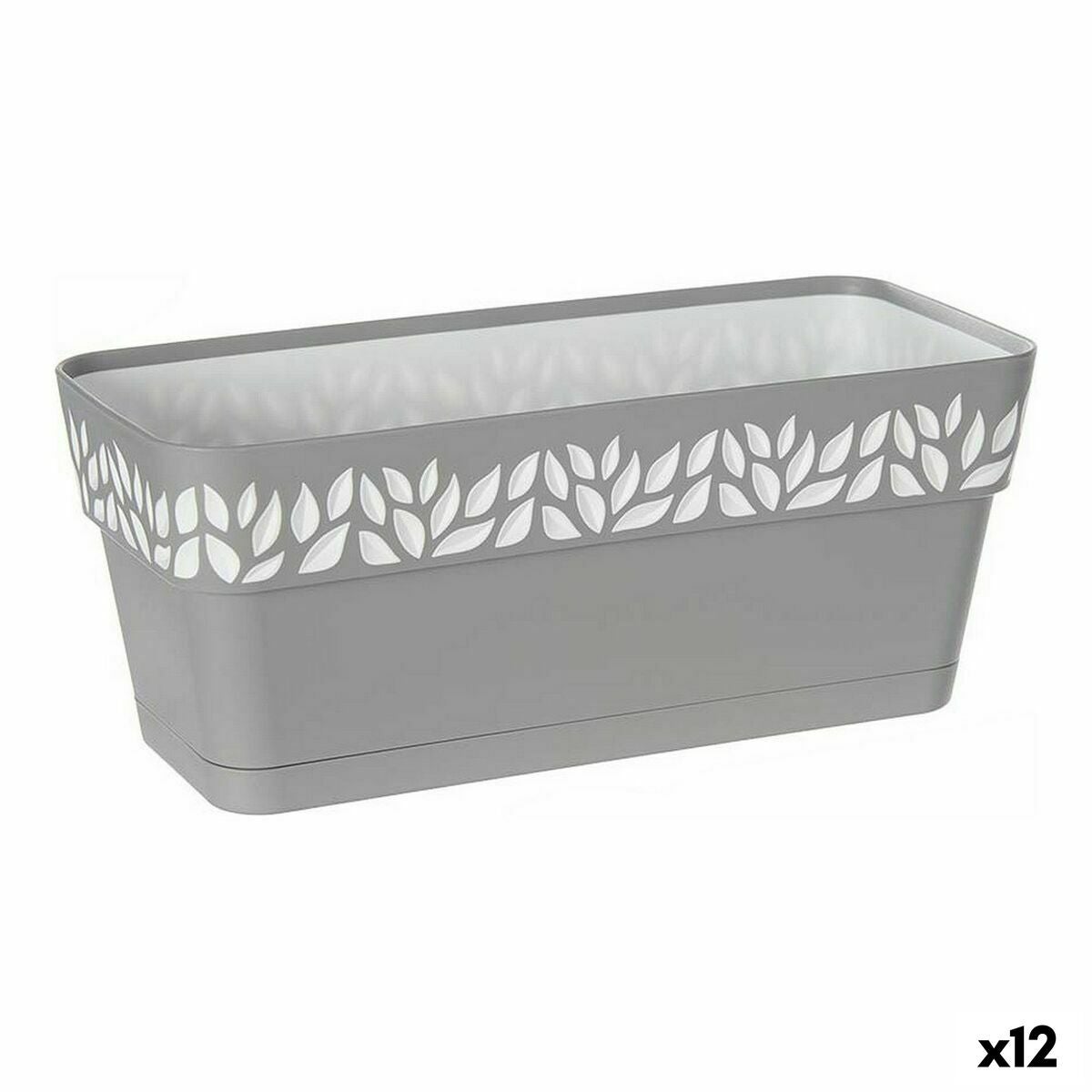 Pot auto-arrosant Stefanplast Cloe Marron Plastique 29 x 29 x 29 cm (6 Unités)