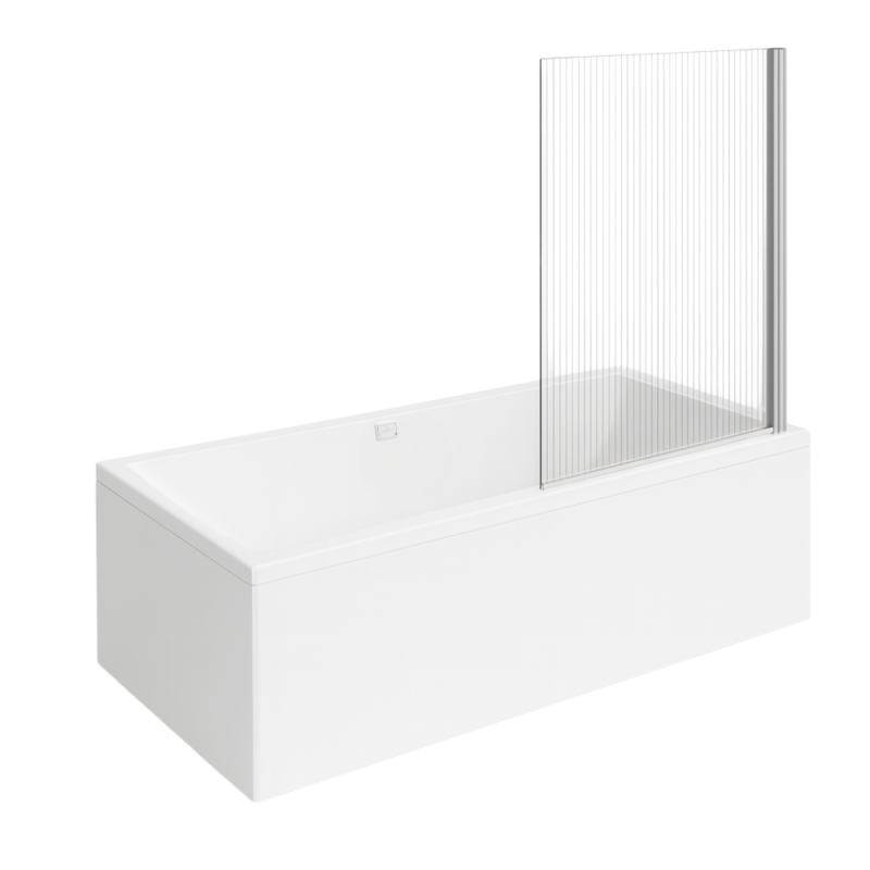 Baignoire droite VILLEROY ET BOCH Collaro 170 x 75cm Blanc mat vidage ...