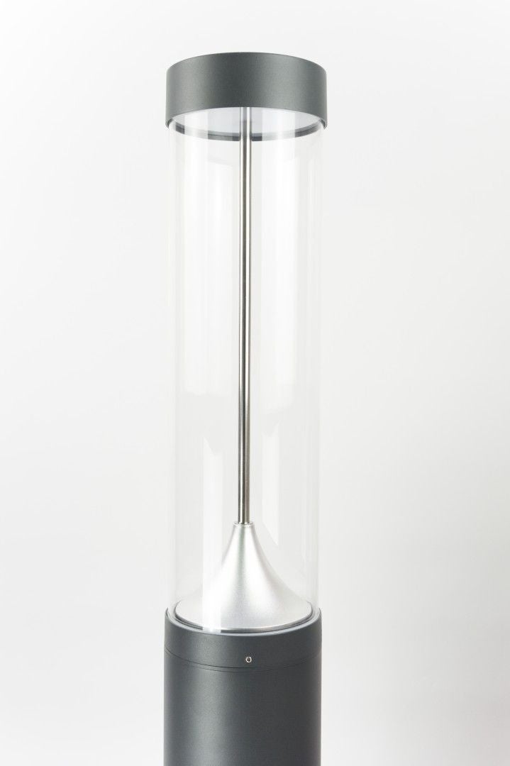 Latarnia ogrodowa Barel ciemnoszara LED 30W 4000K 2470lm IP65 wym: 300 x 16 x 16 cm aluminium SU-MA