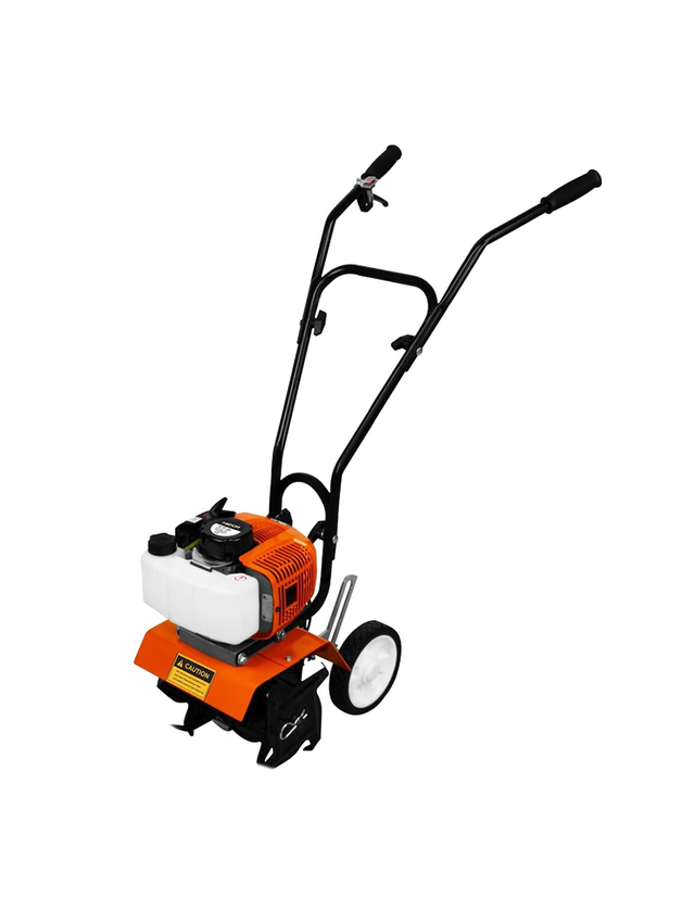 Motozappa a Benzina 52cc Fresatrice da Giardino a Scoppio Motore 2 Tempi 1,65 kW