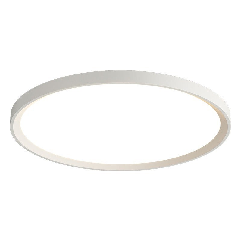 Nowoczesna biała lampa sufitowa LED, Ø 23 cm, idealna do łazienek, sypialni, kuchni, salonów i balkonów.