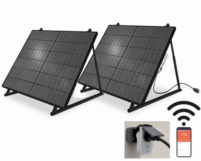 Kit 2 panneaux solaire PREMIUM 860 W