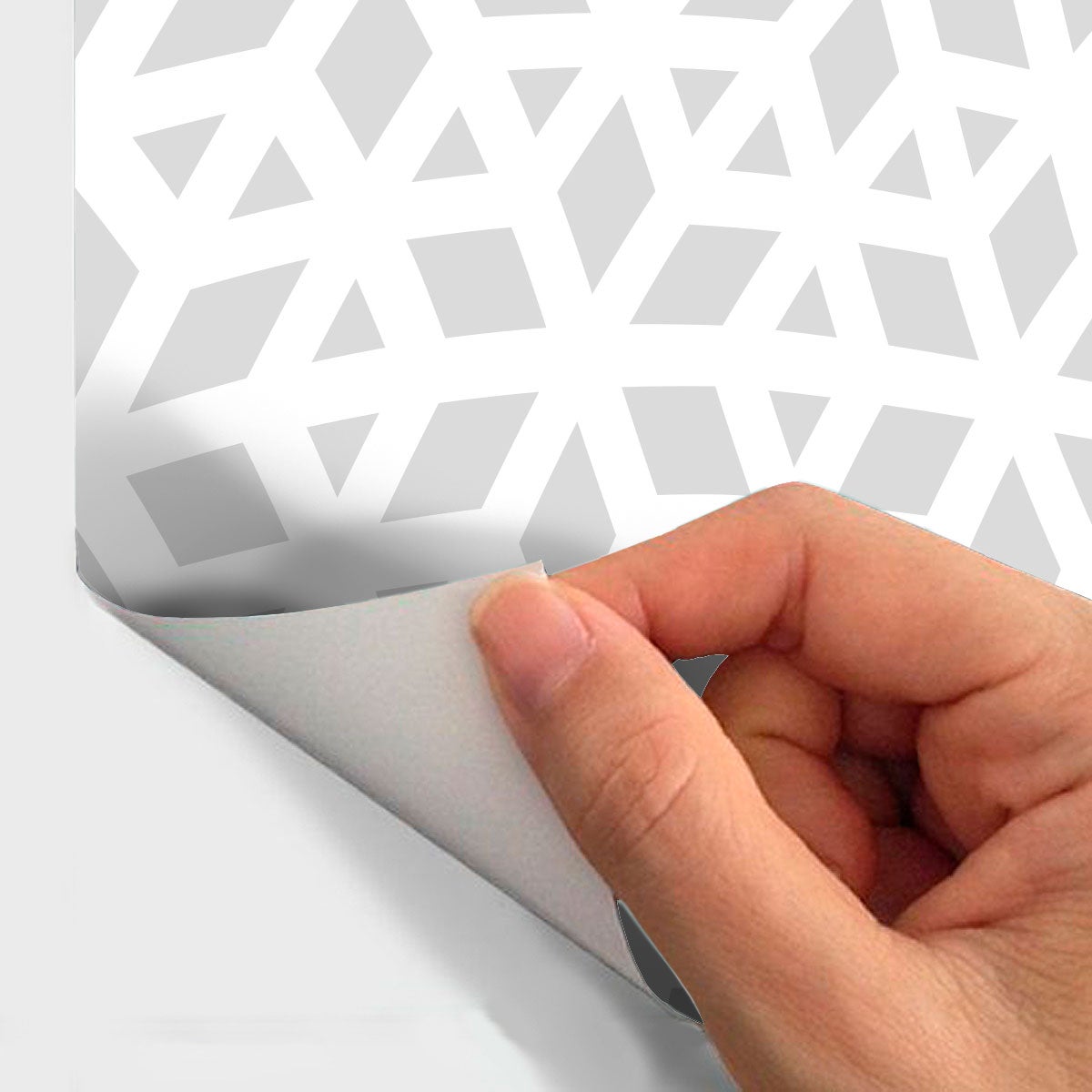 Adesivo carta da parati scandinava bjorn - Sticker adesivo - adesivi murali - 60x60cm - 4