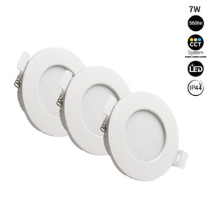 Pack De 2 Spots LED Encastrables JANDEI - 18W Blanc Froid 6000K, Extra Plats (13mm), Transformateurs Inclus