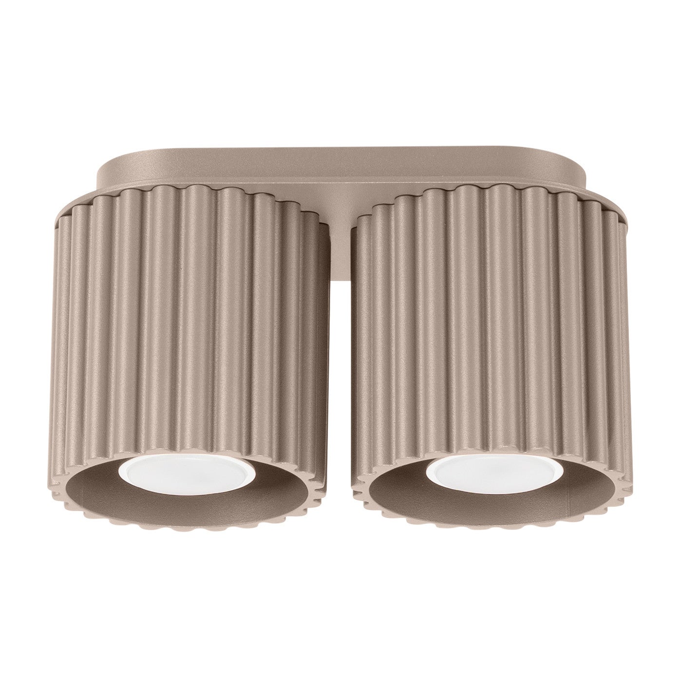 Reflektor sufitowy Spot AURA taupe 2xGU10x10W wym: 12 x 21 x 10 cm IP20 Sollux Lighting
