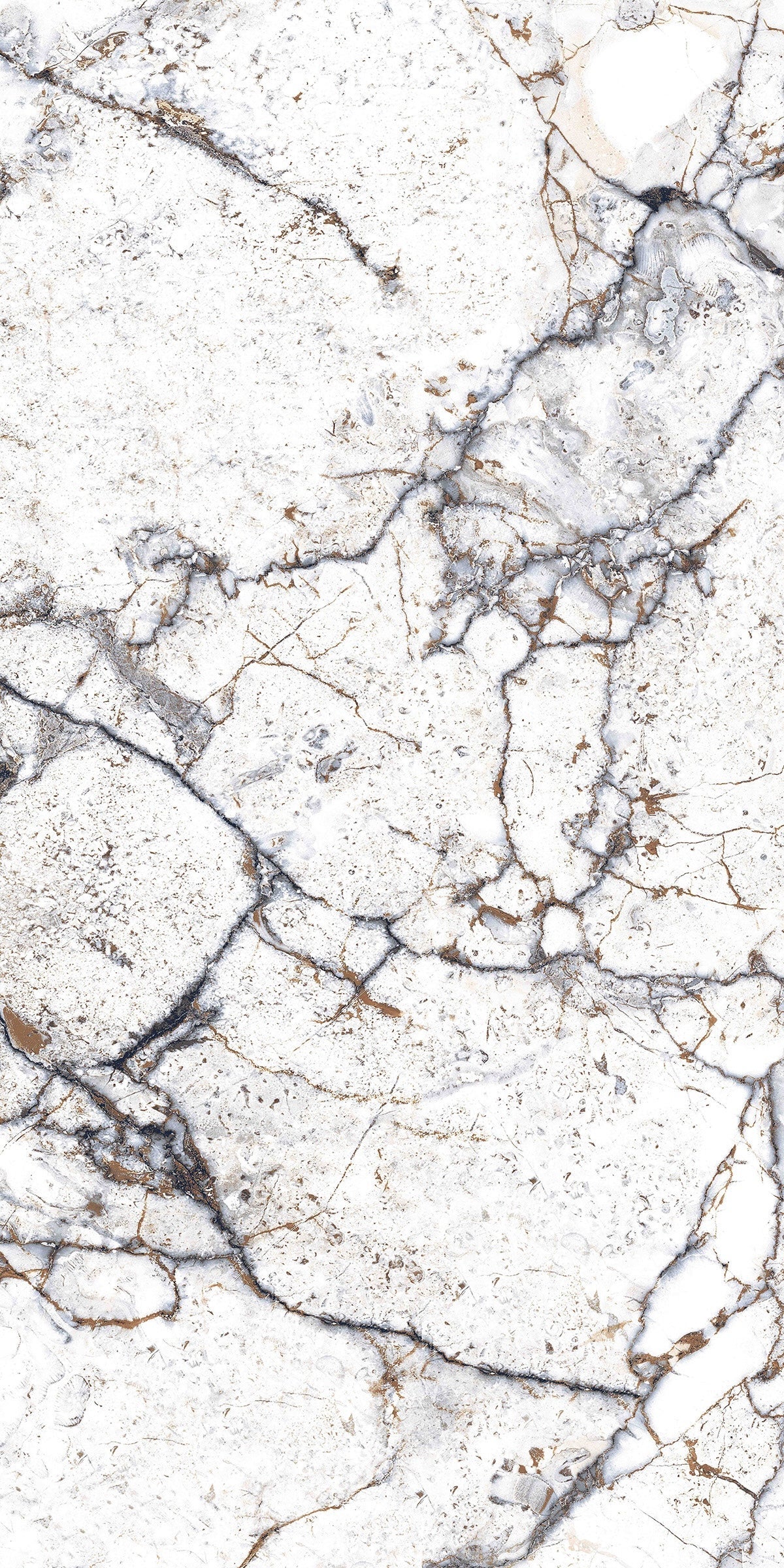 Carrelage sol / mur effet marbre blanc STRATO l.60 x L.120 cm Brillant LIMCARO - 3