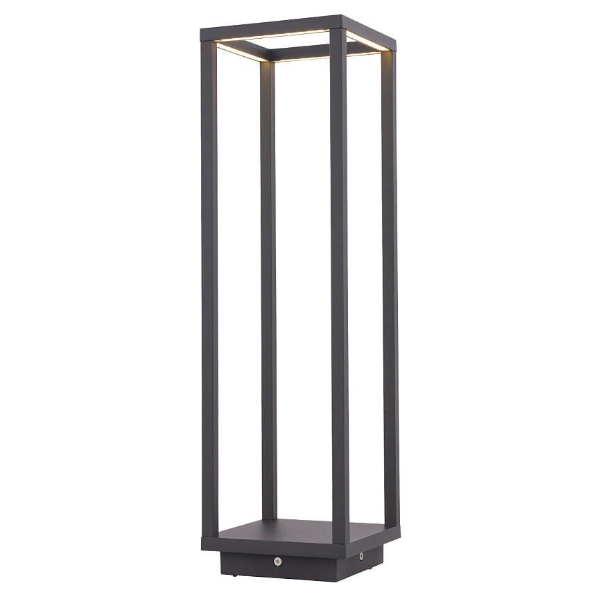 Lampa ogrodowa stojąca Symmetry grafit LED 7W 3000K 388lm IP54 wym: 50 x 14 cm aluminium Nowodvorski Lighting
