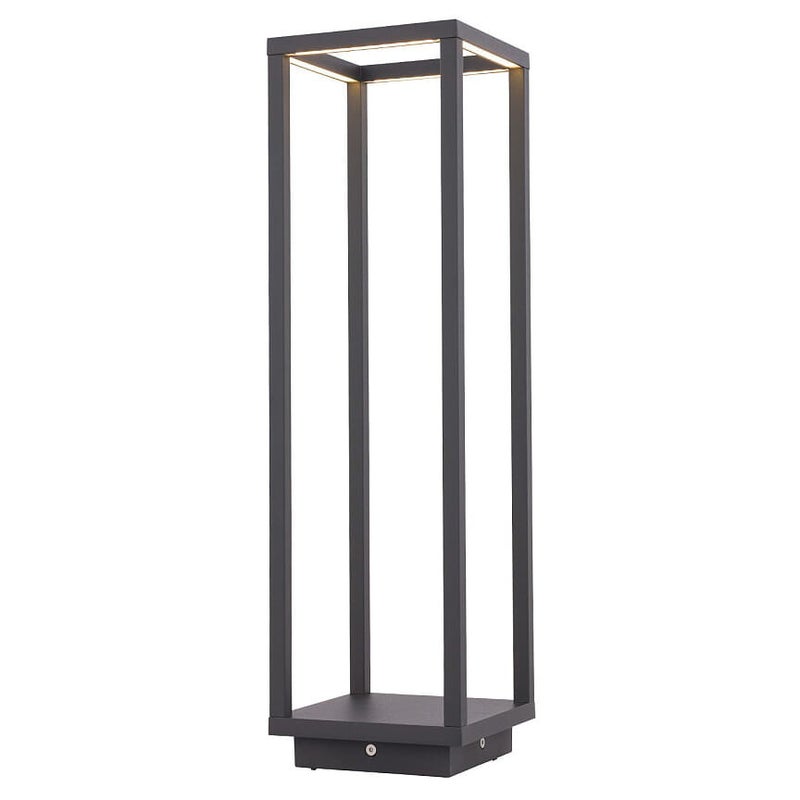 Lampa ogrodowa stojąca Symmetry grafit LED 7W 3000K 388lm IP54 wym: 50 x 14 cm aluminium Nowodvorski Lighting