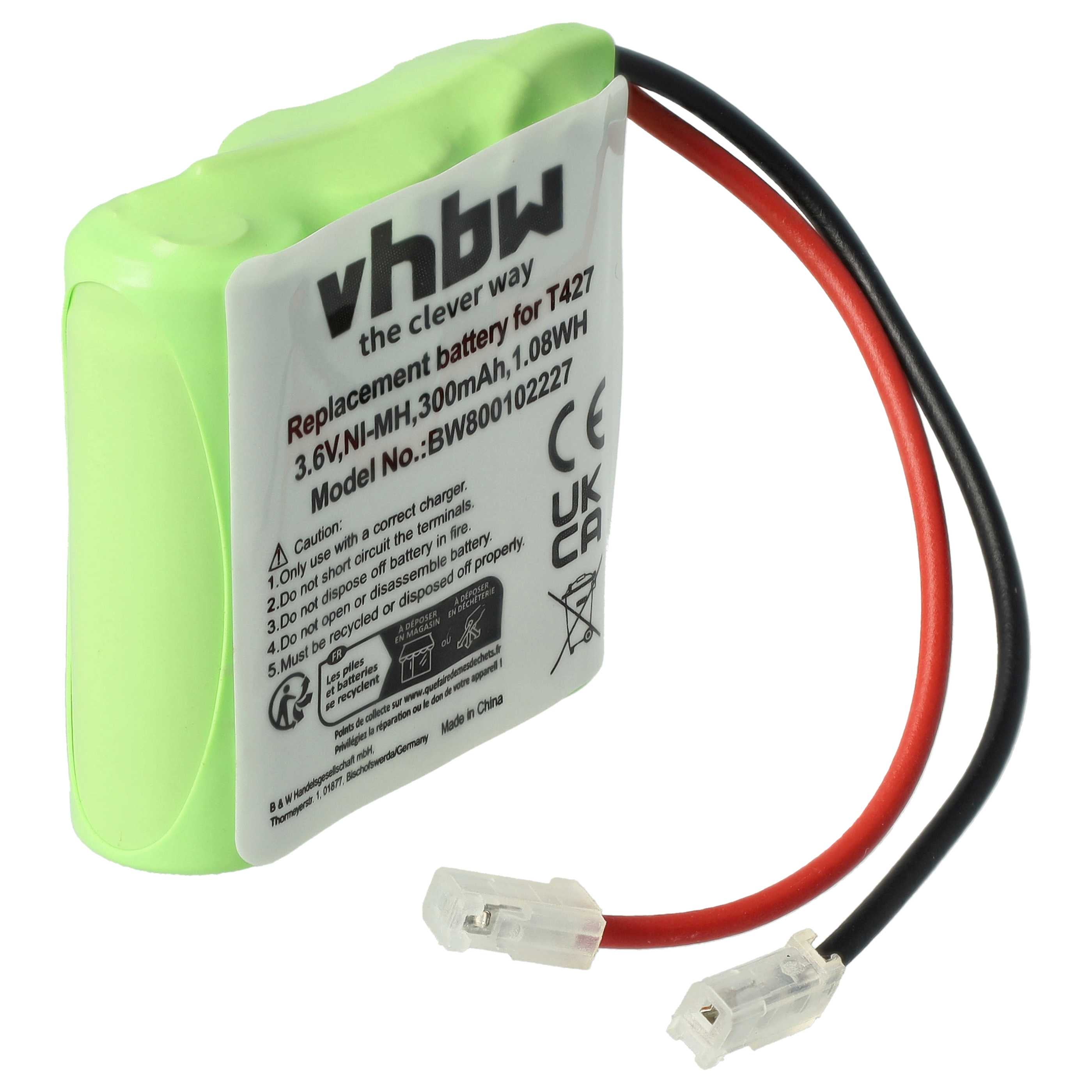 Batteria per Panasonic Panafone KX-T991DL 300mAh
