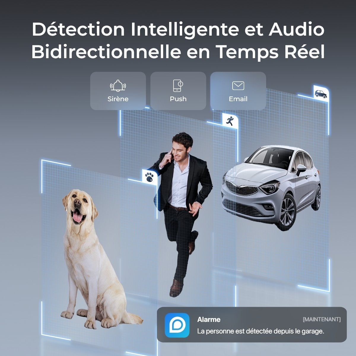 Caméra de surveillance 125°IK10 dôme 4K PoE filaire, Reolink - 5