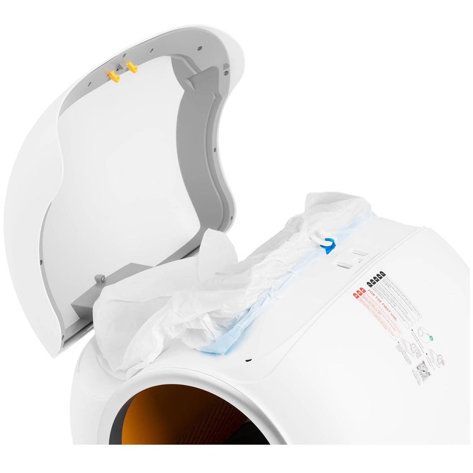 Arenero autolimpiable - control por app - abertura de Ø 25 cm - esterilización por plasma - 4