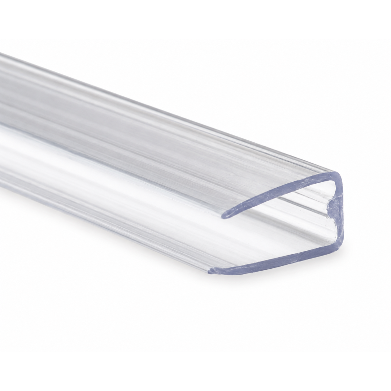 Profil polycarbonate de bordure et obturation - Coloris - Transparent, Epaisseur - 6 mm, Longueur - 210 cm - 4