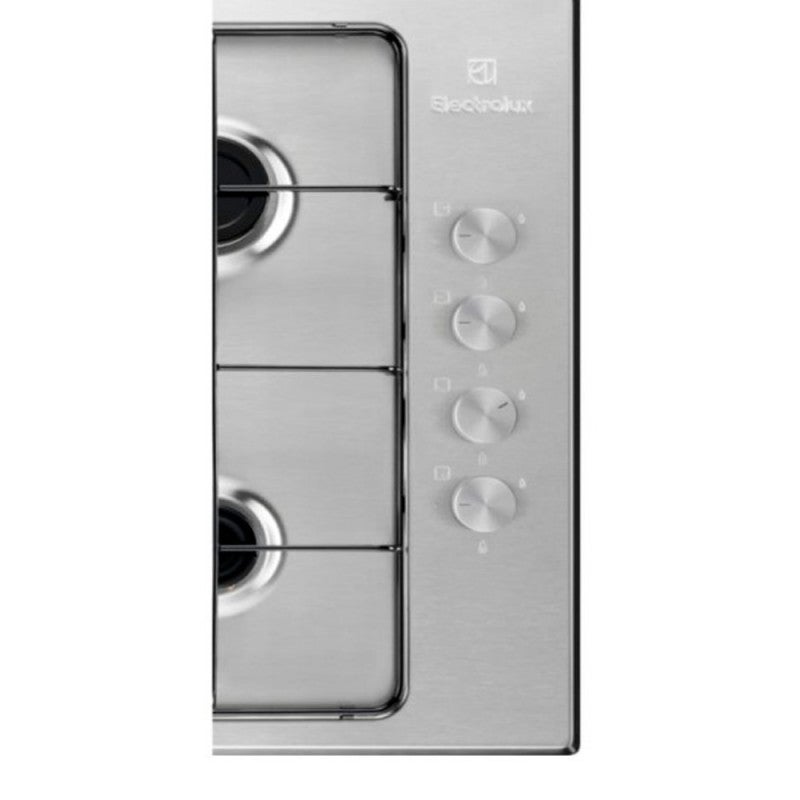 Kuchenka gazowa Electrolux 4 palniki stal nierdzewna 8000 W - 3