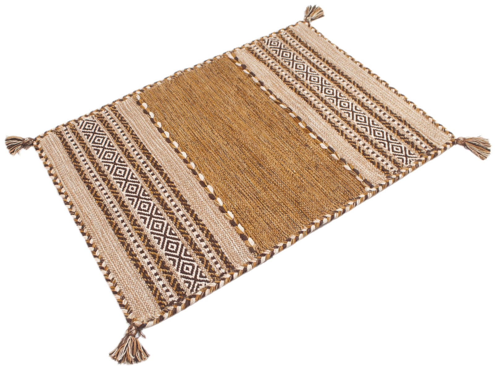 Kilim Lory tribal 100% bawełna, indyjski, ręcznie robiony 200x60 cm