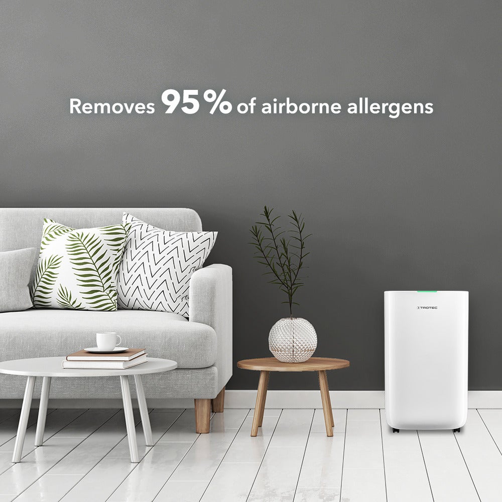 TROTEC Déshumidificateur et purificateur d'air TTK 70 HEPA (Plus) - 2 en 1 - 45m2 - 9
