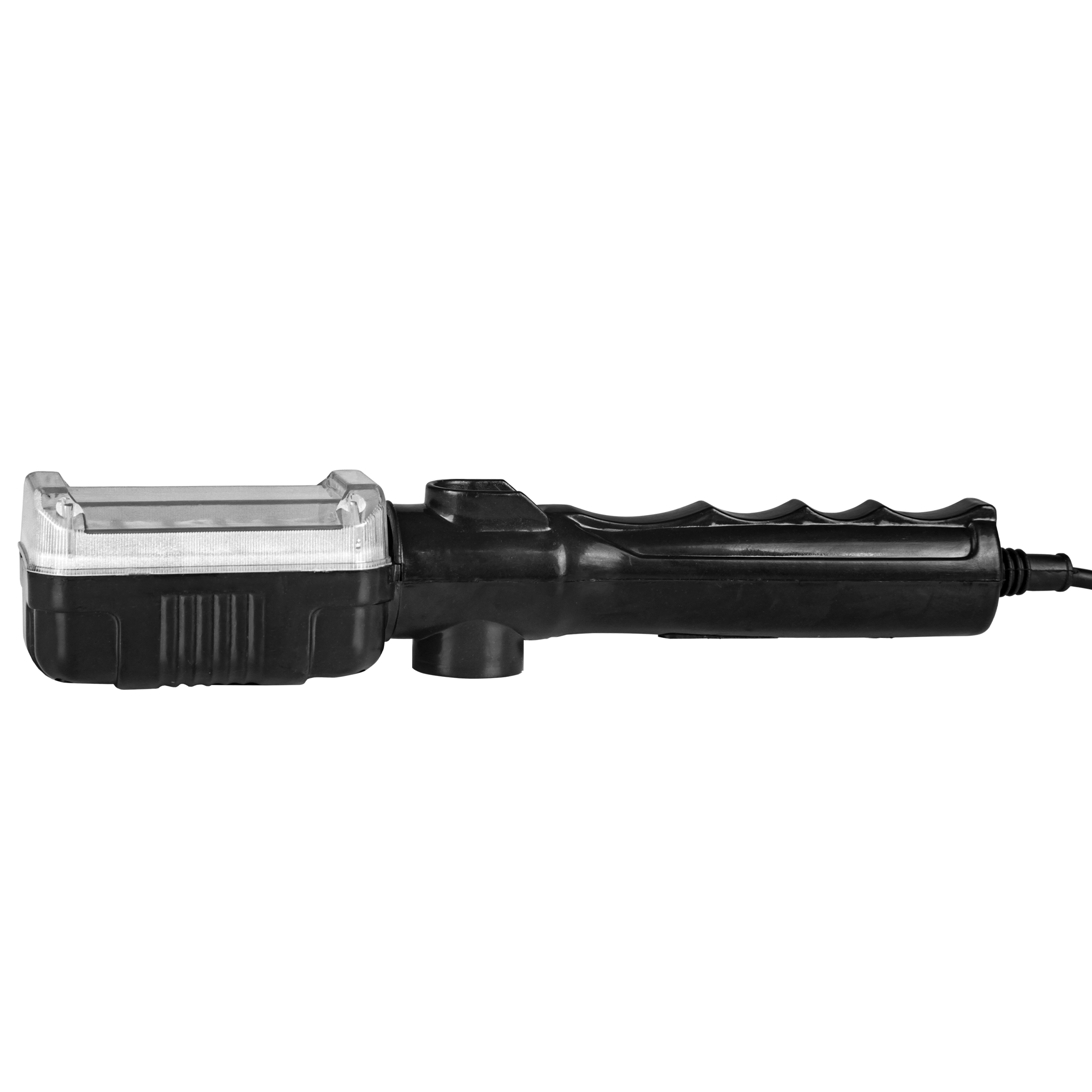 Lampa LED warsztatowa 12W 25cm 6500K zimna biel kabel 5m magnes hak czarna MasterLED - 7