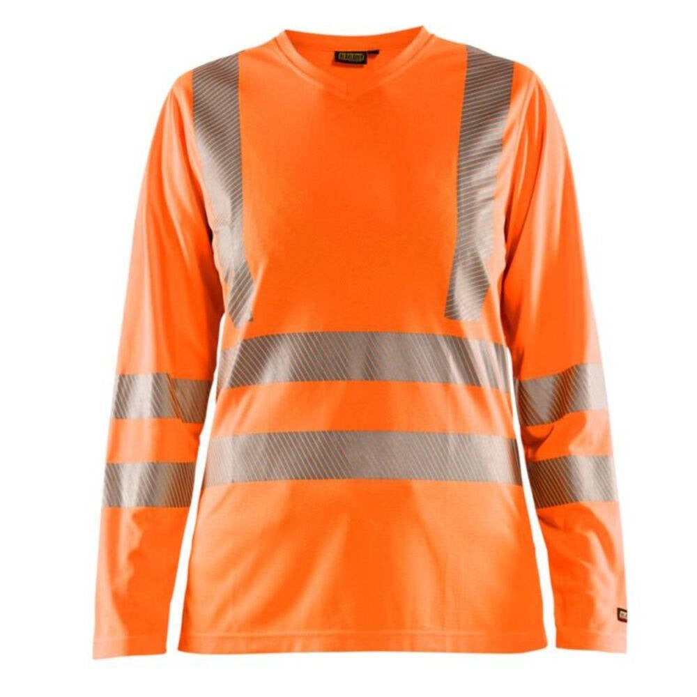 T-shirt haute visibilité anti UV femme Blaklader Orange Fluo S