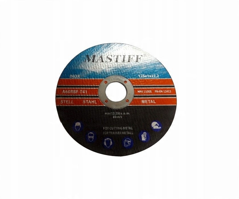 Tarcza tnąca do metalu Mastiff 125x1 mm - 7