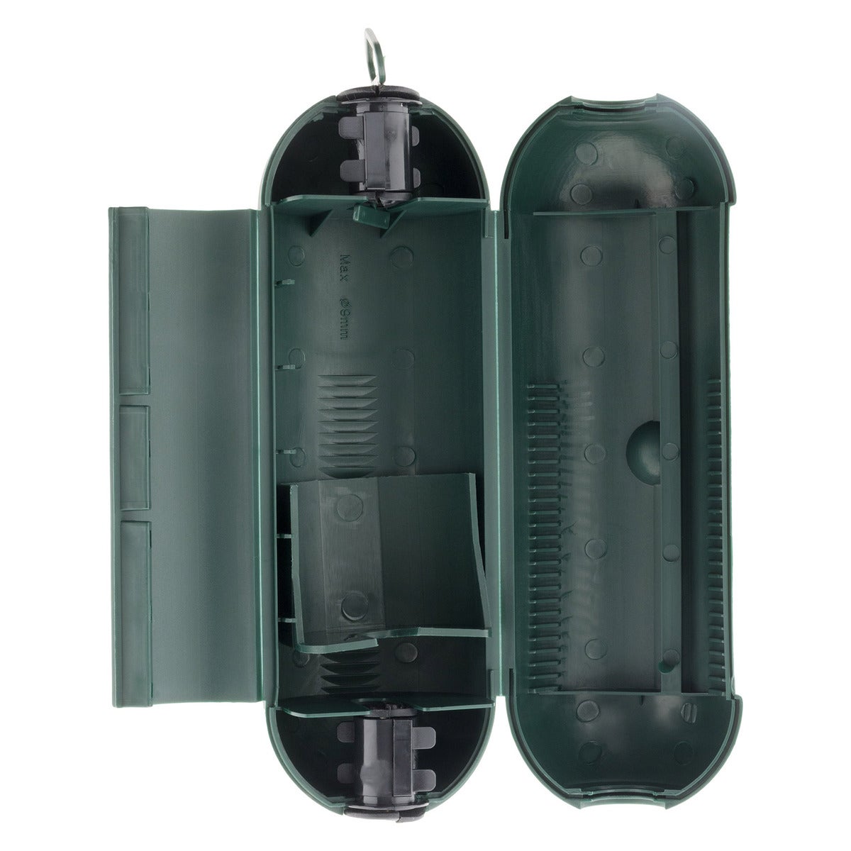 Caixa de proteção para extensão de jardim IP54 - Verde - Zenitech - 3