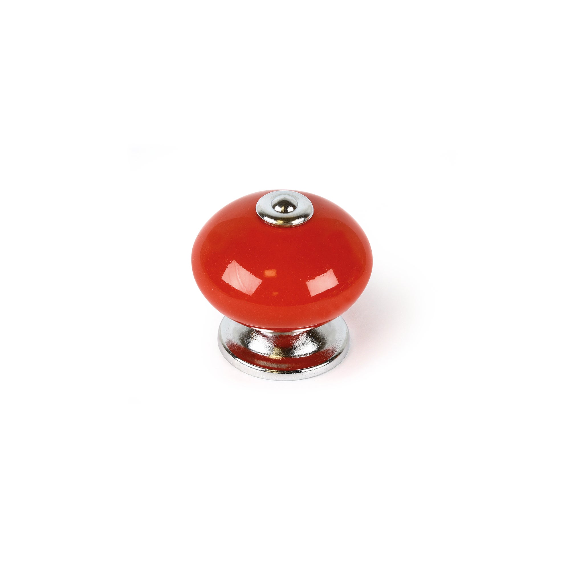 Lot De 8 Ou 10 Boutons Vintage Rouge Bombé à Pied - Tailles 1,7 Cm Et 2,2 Cm - Rétro, Kitsch - Réf 3278