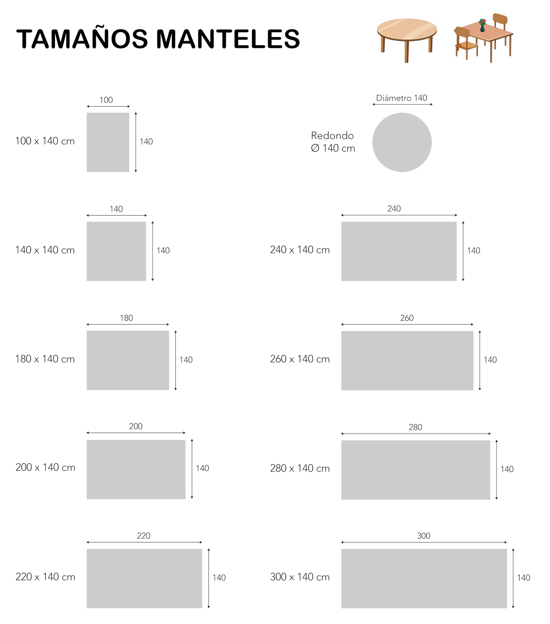 Martina Home Tovaglia in tela cerata Genil, 180 x 140 cm, colore: oro - 3