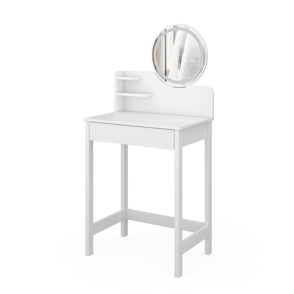 Vicco toaletka Surrey, Biały, 60 cm z lusterkiem LED