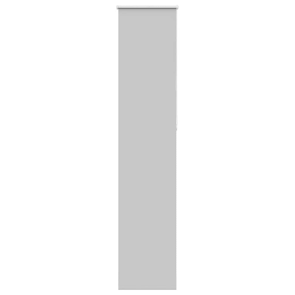 Roleta zaciemniająca jasnoszara 40x210 cm Szerokość tkaniny vidaXL