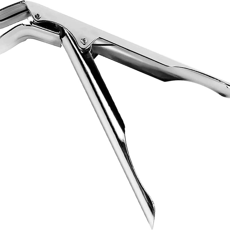 Szczypce do podnoszenia rusztu grilla ze stali nierdzewnej, szczypce do podnoszenia rusztu grilla, wytrzymałe szczypce do grillowania na płycie grill