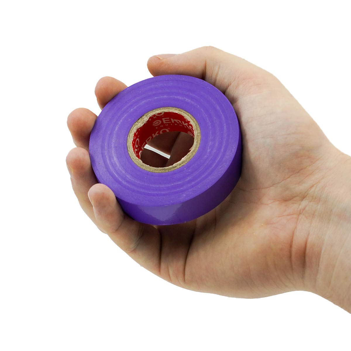 ERKO Nastro Isolante elettrico multicolore 15 mm x 10 m 10 Pezzi, PVC Per isolare, Riparare e legare, nastro adesivo, Per tensioni fino a 6 kv, elettr - 3