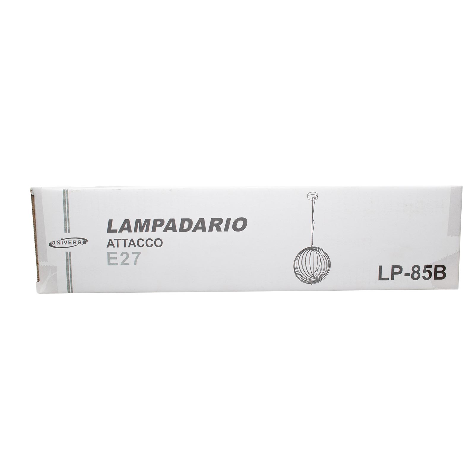 Plafonnier suspendu réglable, style contemporain, lampe suspendue en métal, 1 x E27/60 W/230 V - 10