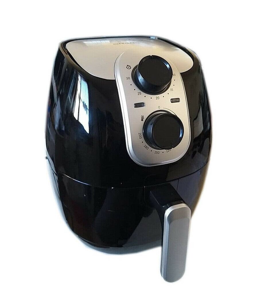 Trade Shop - Friggitrice Aria Calda Elettrica Senza Olio Cottura Sana Grill 4lt 1500 Watt - - 2