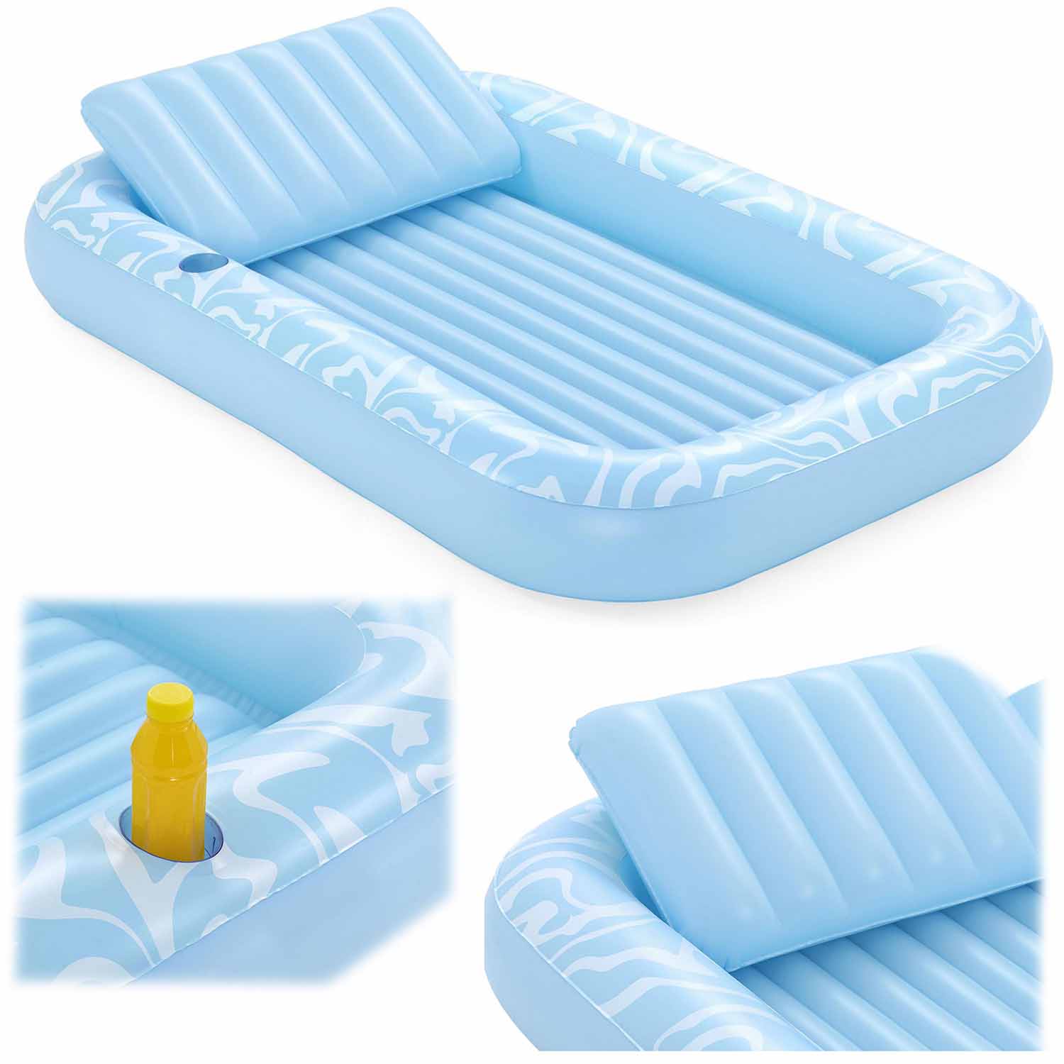 Materac do pływania z oparciem Bestway 43838