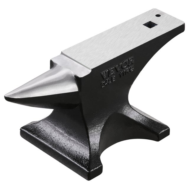 Enclume Forgeron VEVOR 11,5 kg en Acier Moulé,Enclume à Corne Simple Ronde,Haute Dureté,Base Stable,Outil de Métal pour Pliage,Façonnage,Atelier