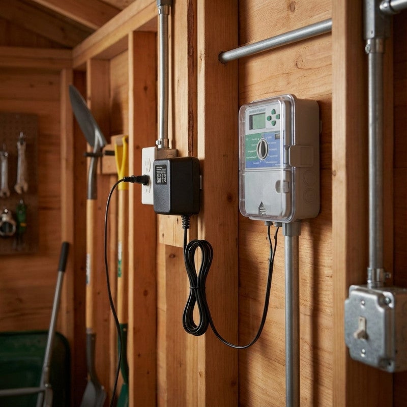 Transformador 220V 24VAC para controladores de irrigação Hunter - 6