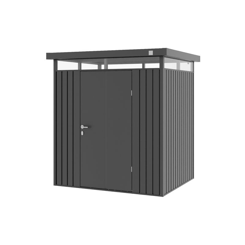 GFP Primeyard domek narzędziowy metalowy 180x150x205 cm domek ogrodowy antracyt