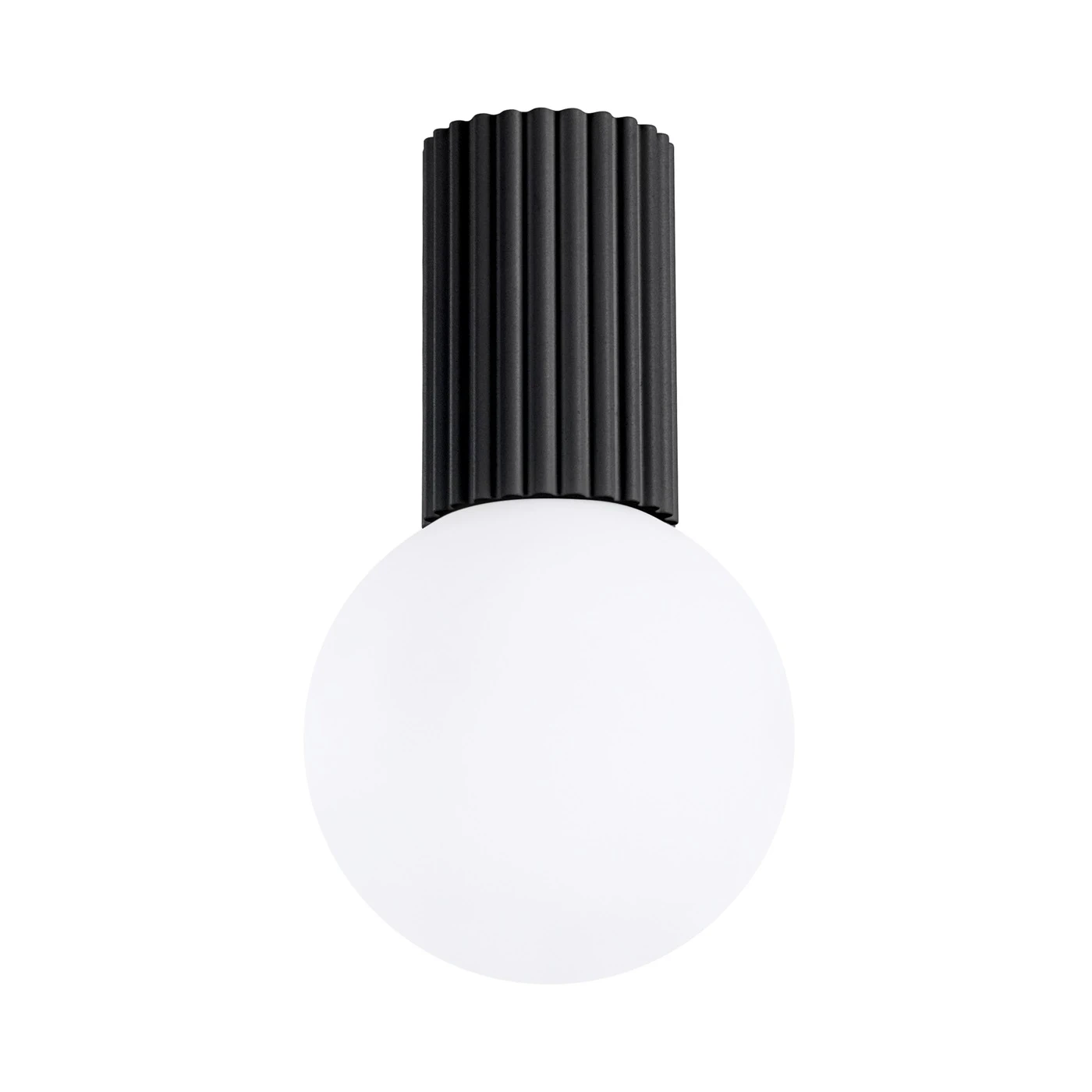 Plafoniera czarna z IP44