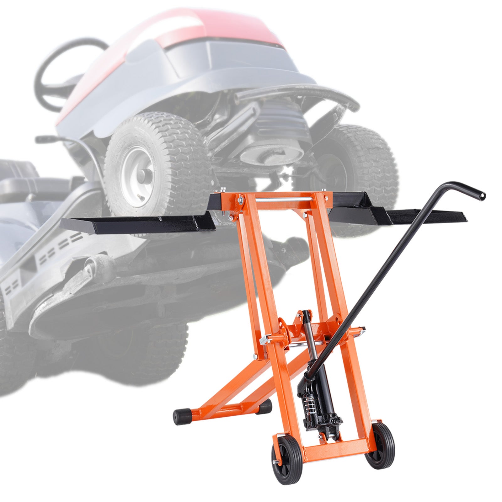 Podnośnik do kosiarki z podnośnikiem hydraulicznym do kosiarek samojezdnych 225kg 658mm VEVOR