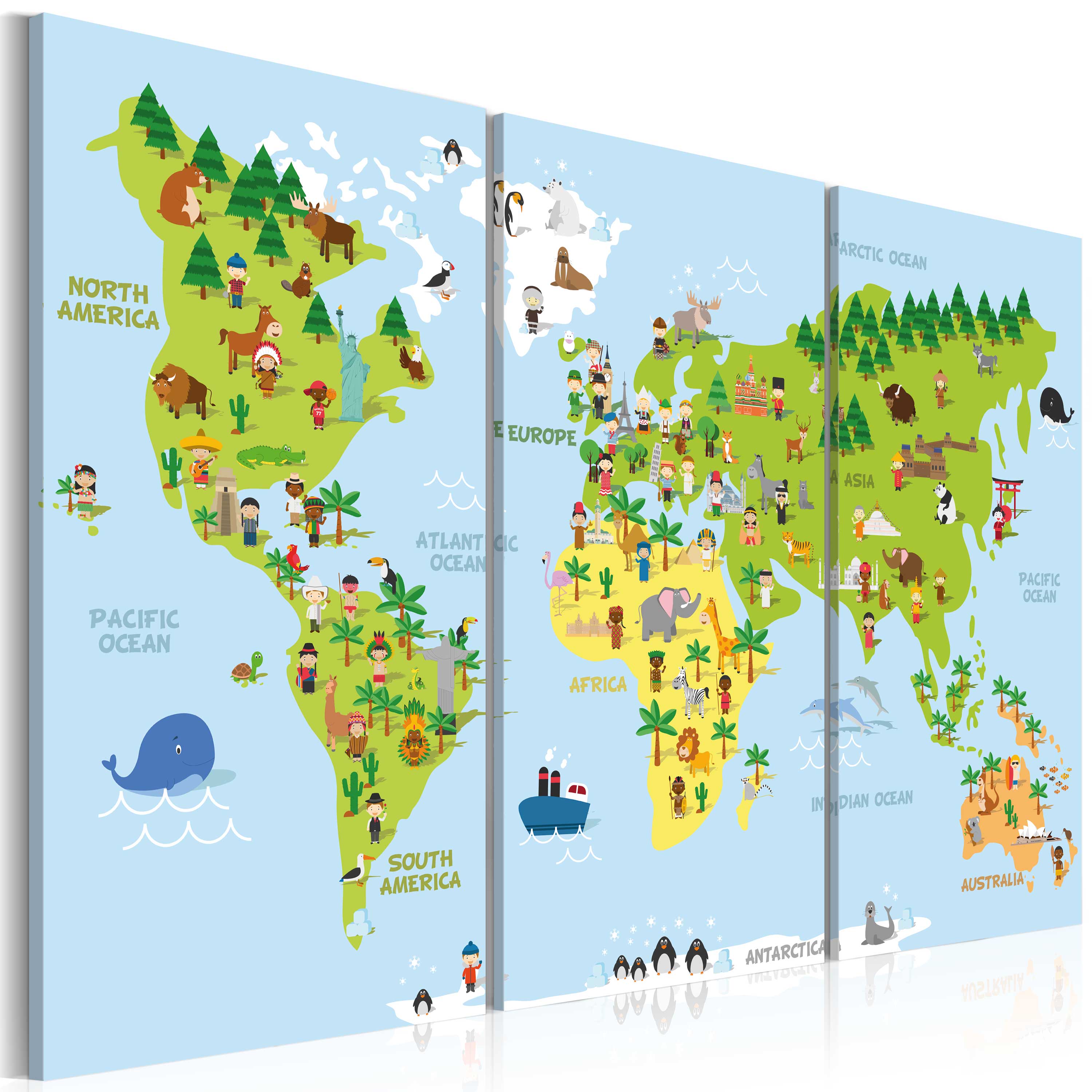 Tableau - Children's World [60x40] | Leroy Merlin