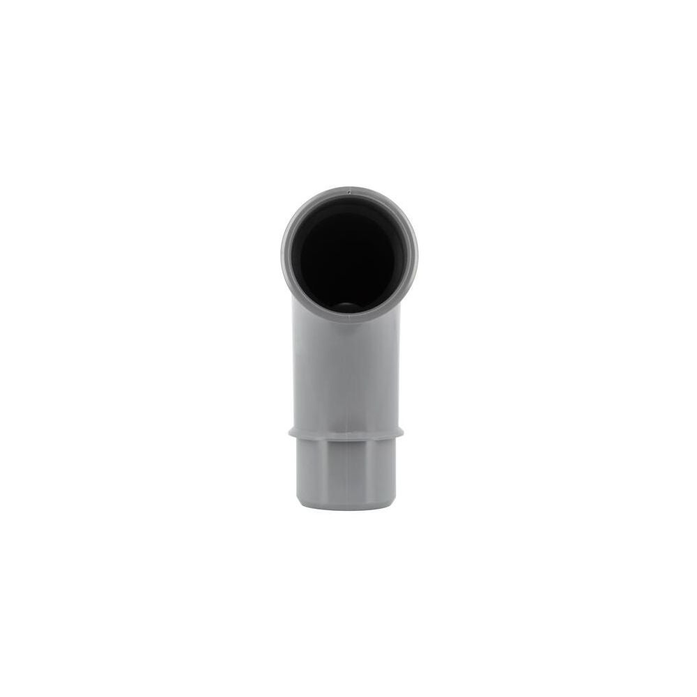 NICOLL Coude 87°30 double parallèle grand rayon PVC Mâle Femelle Ø32 - 3