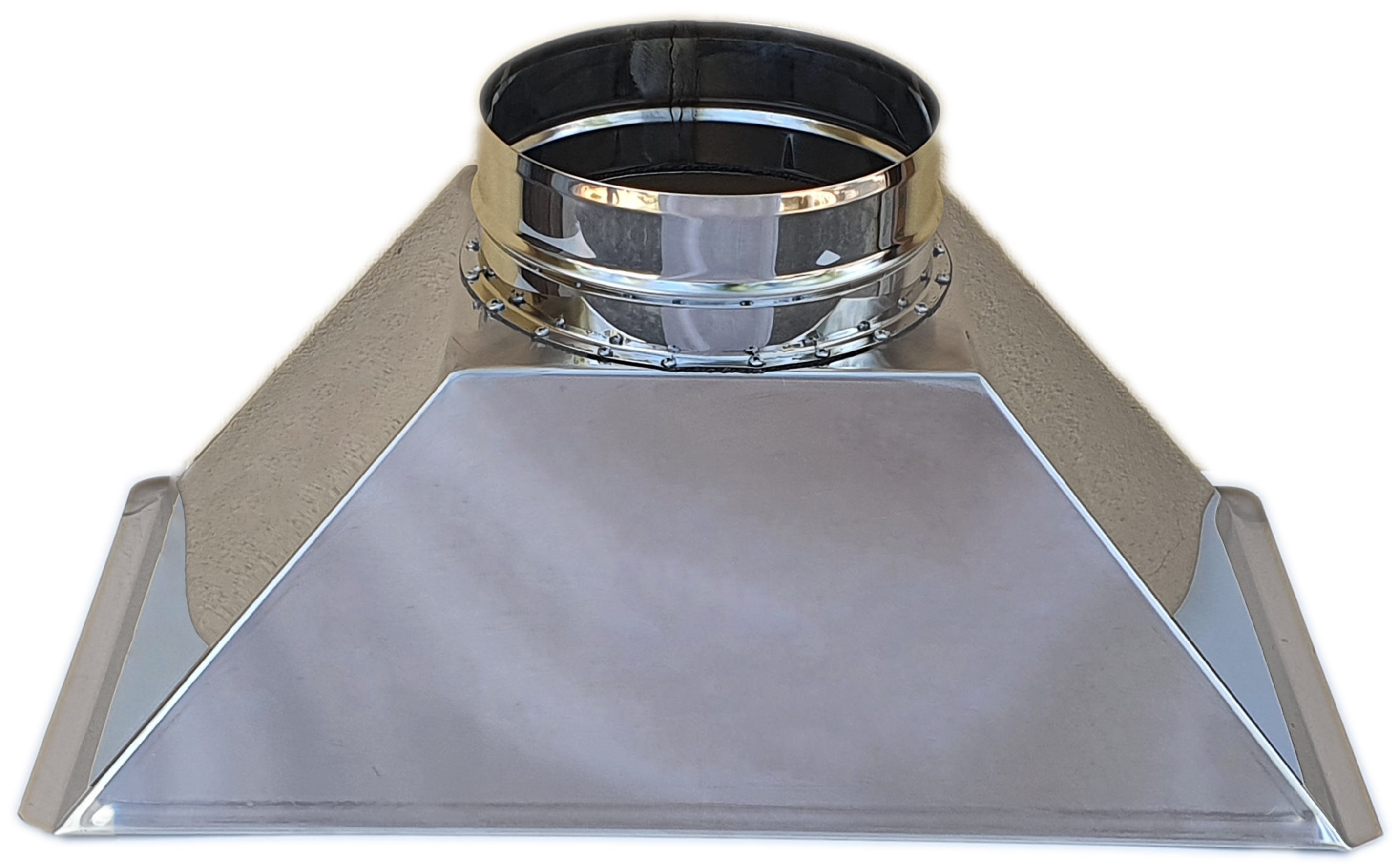 Cappa In Acciaio Inox Parete Esterna Uscita Aria Cappa Di Scarico Cappa Da Cucina Scarico Fumi (Size : 100mm) : Amazon.it: Casa E Cucina