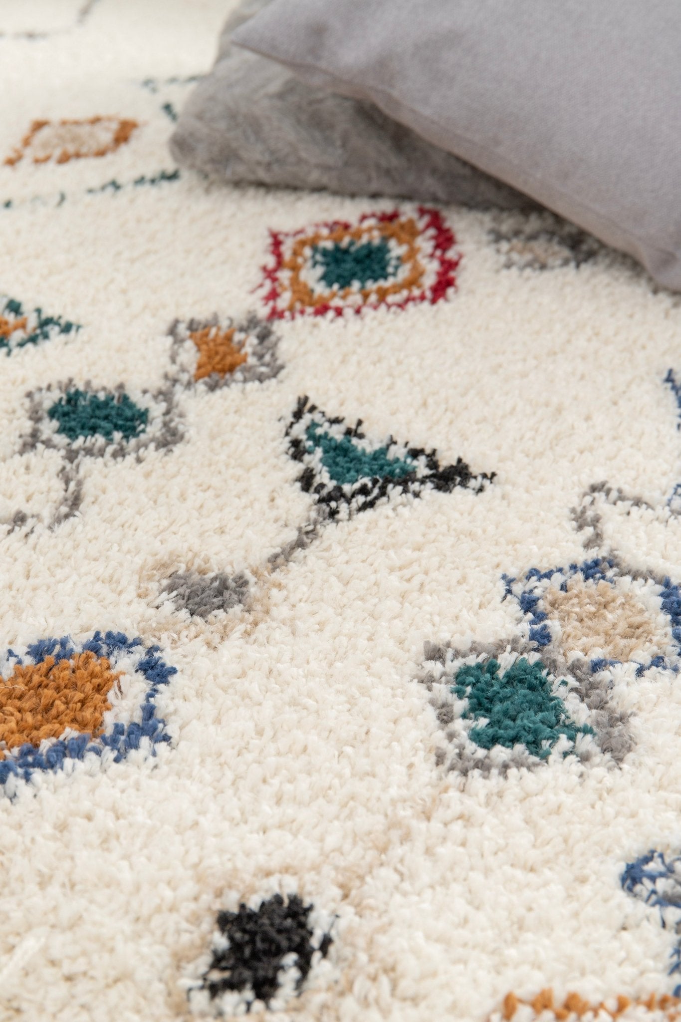 Tapis ethnique à franges inspiration bédouine MOGADOR - 120 x 170 cm - 4
