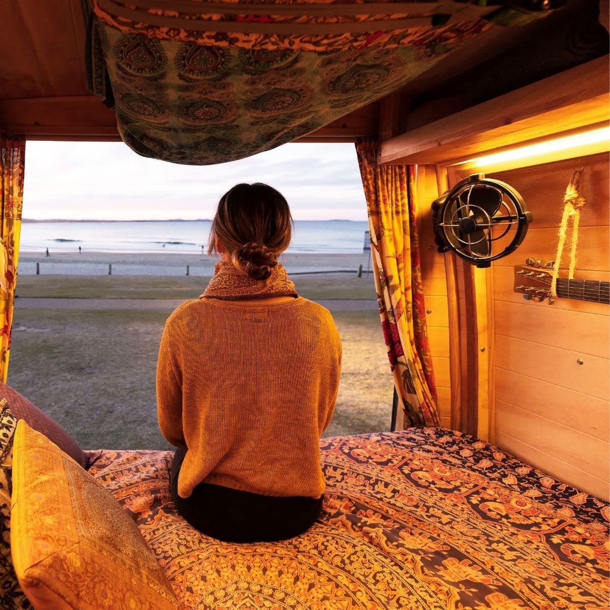 Ventilatore SEEKR Sirocco II - 12/24V, 3 Velocità, Per Barche E Camper - Foto 2