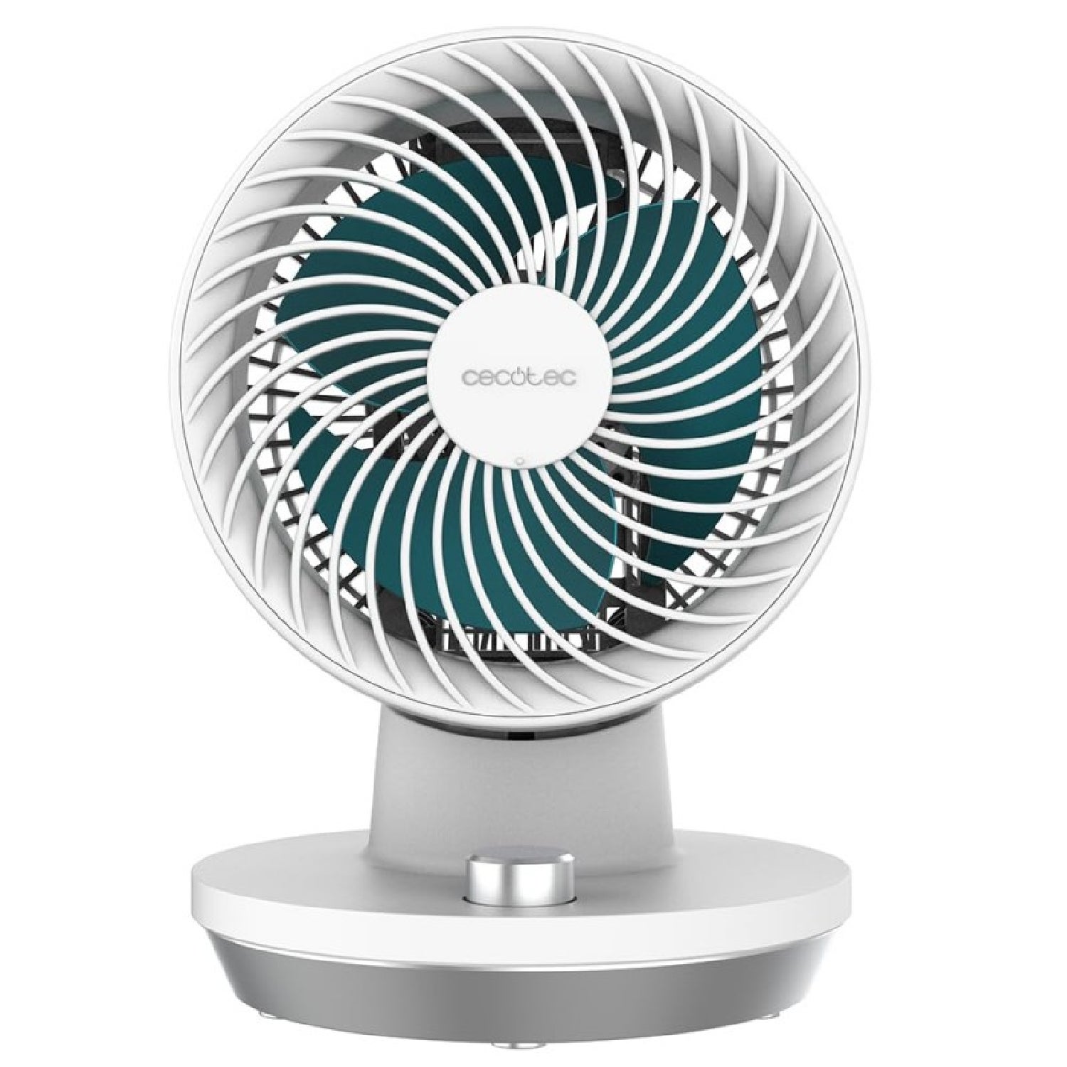 Ventilateur De Table Rétro Cecotec 25W - 63cm, 4 Pales, 2 Vitesses | Design Beige Soigné