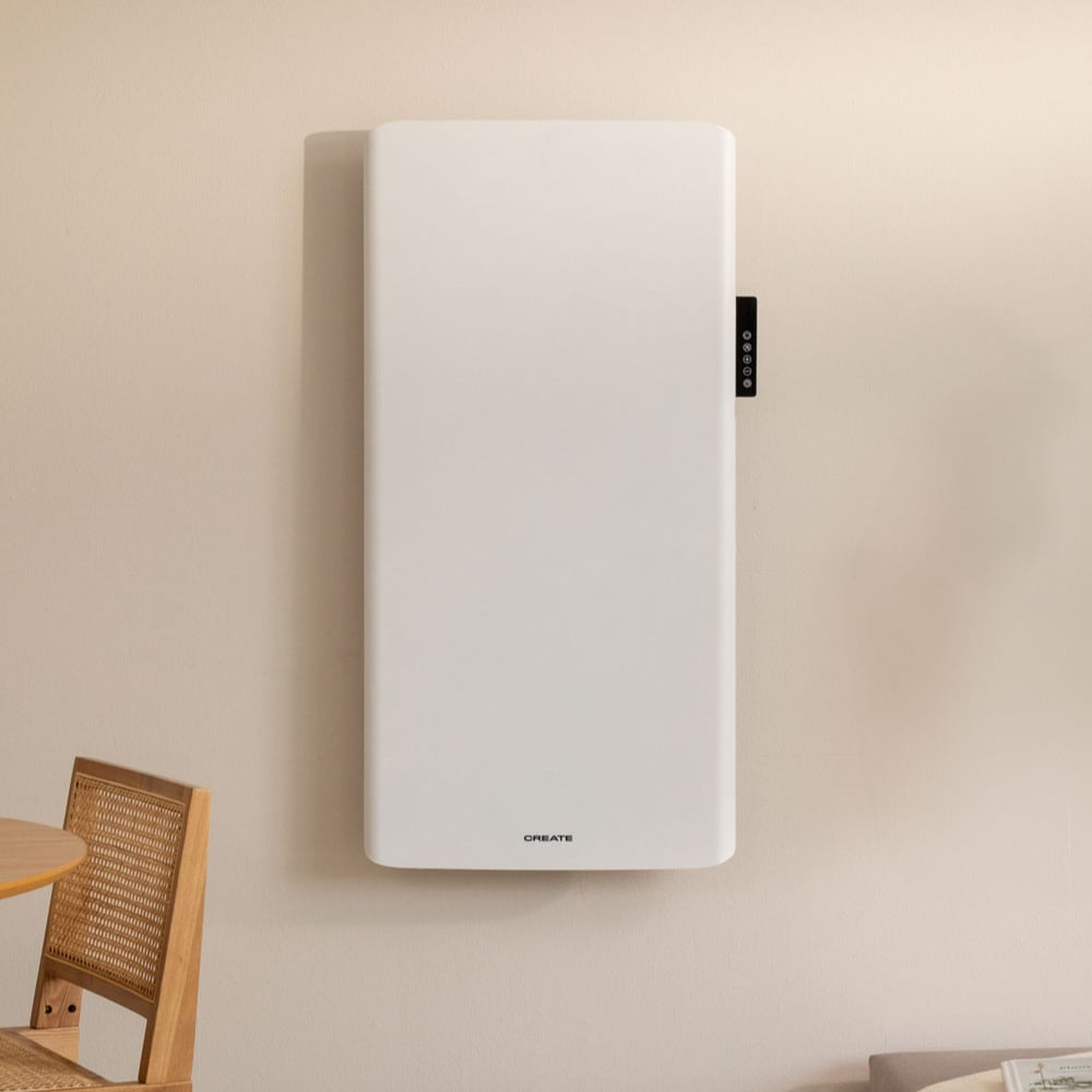 CREATE - WARM CLEAR - Termoconvettore elettrico da parete con WiFi - 2