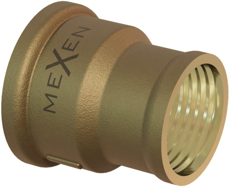 Mexen BRASS mufa redukcyjna mosiężna 5/4 GW x 1/2 GW - W97406-5412